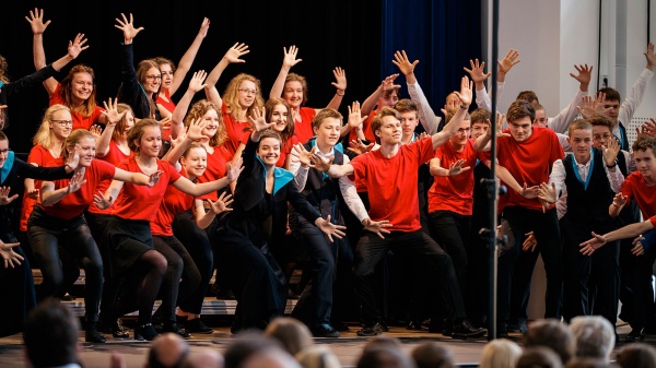 3. Platz für den Jugendchor beim Deutschen Chorwettbewerb in
Freiburg/Breisgau © Jan Karow