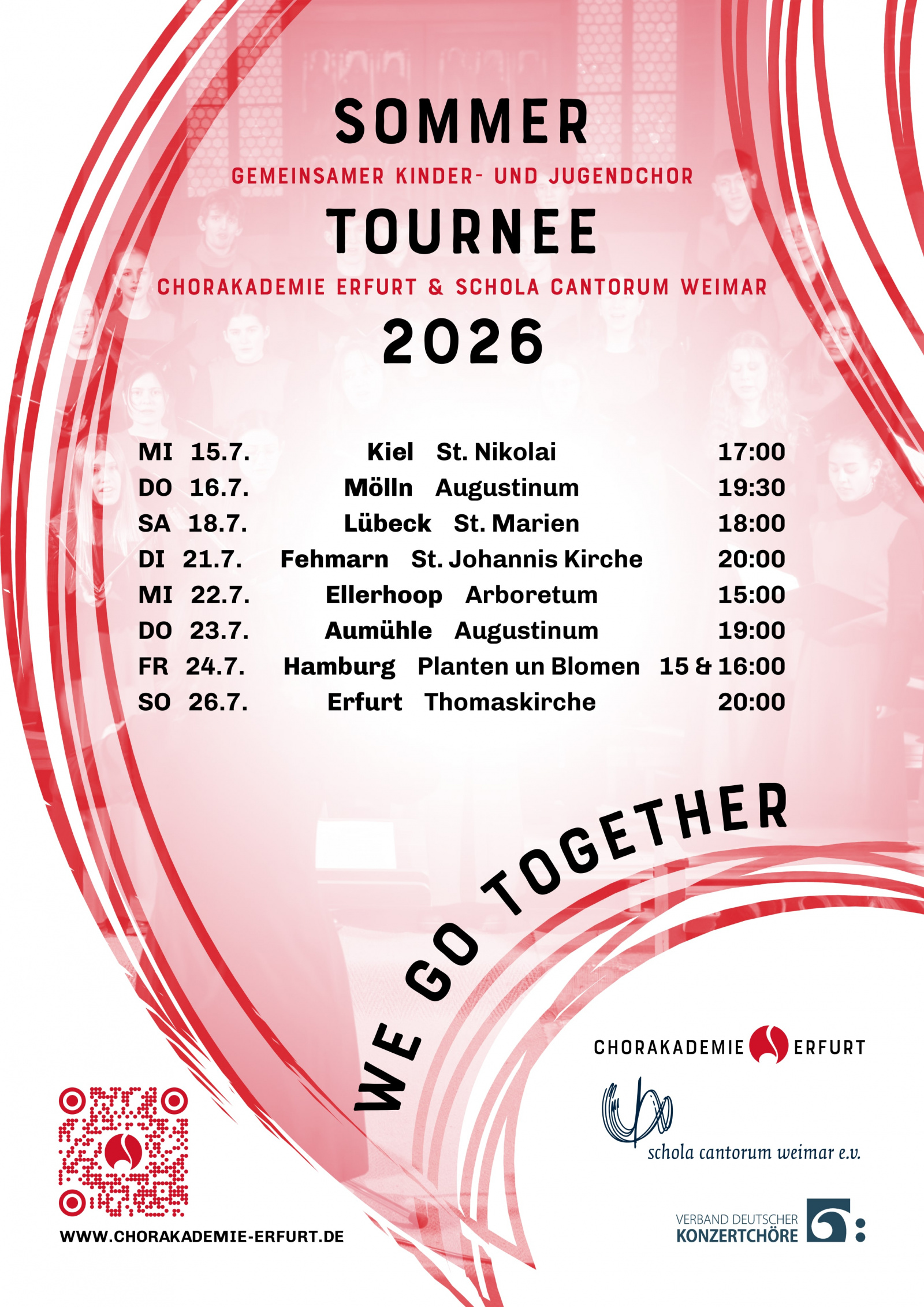 Plakat Sommertournee 2026